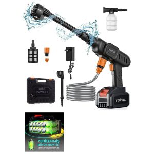 robo Şarjlı Basınçlı Yıkama Tabancası
