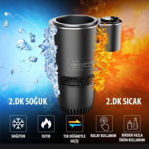 robo Araç için Isıtıcılı Soğutucu Bardaklık
