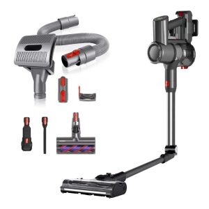 robo Şarjlı Kablosuz Katlanır Dikey Süpürge