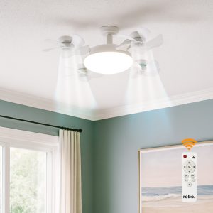 robo Işıklı Dron Tavan Vantilatörü