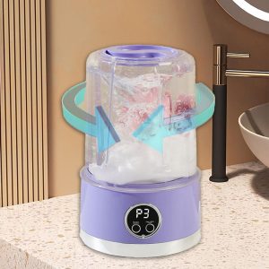 robo Şarjlı Taşınabilir Çamaşır Makinesi