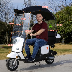 robo Motosiklet Tentesi Siyah