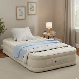 robo Kendi Kendine Şişen Otomatik Tek Kişilik Şişme Yatak