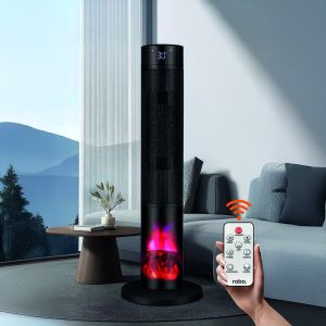 robo Şömineli Kule Tipi Dikey Isıtıcı